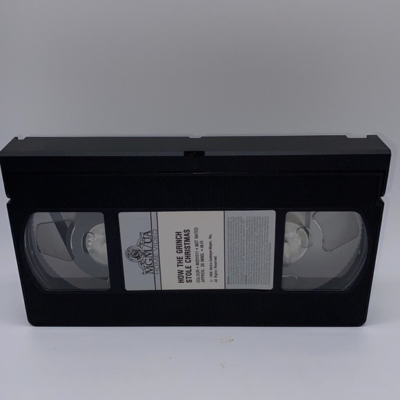 Dr. Seuss How The Grinch Stole Christmas! VHS Animated - Picture 3 of 4